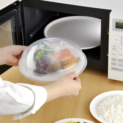 Nắp úp thực phẩm dùng trong lò vi sóng Inomata Ø23cm (Mẫu Mới) - Hàng nội địa Nhật Bản |#nhập khẩu chính hãng| |#Made in Japan|