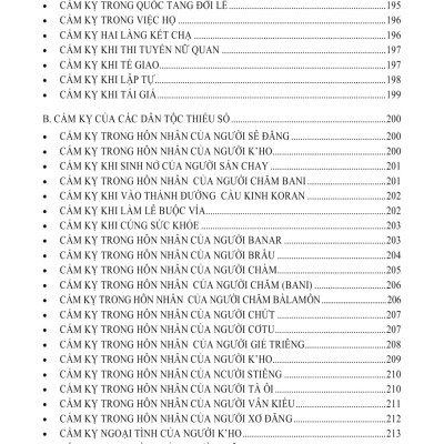 Kiêng Và Cấm Kỵ Của Người Việt Xưa Và Nay