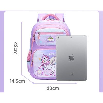 SUN EIGHT - 90209 Balo học sinh Cấp 1 siêu nhẹ, chống gù, chống thấm nước, cặp sách học sinh tiểu học