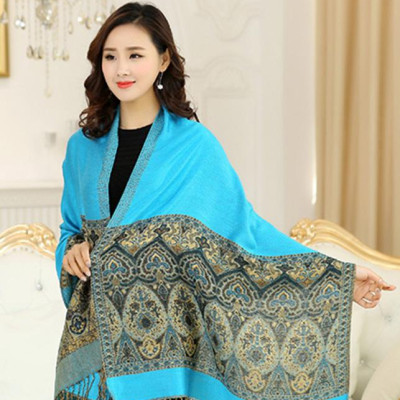 Khăn Pashmina Thêu Kim Tuyến – PMT902
