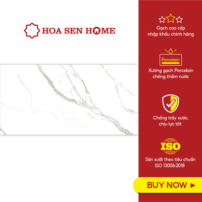 Gạch lát nền granite LUSTRA INSPA0601200028 vân khói tự nhiên, gạch 1 face, độ hút nước dưới 0.5%, kích thước 600mmx1200mm, thùng 2 viên - Hàng chính hãng