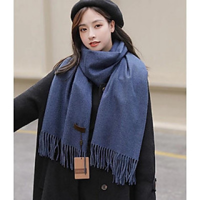 KHĂN CHOÀNG CASHMERE TRƠN MÀU CAO CẤP HÀNG LOẠI I MS09
