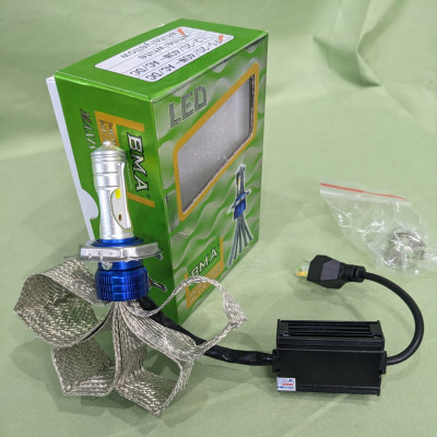 BMA F5: Đèn Pha ÔTô XeMáy Siêu Sáng với Ánh Sáng Cos Vàng và Pha Trắng - Chất Lượng Tốt từ QN LEDLIGHT