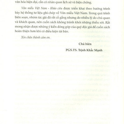 Văn Miếu Việt Nam Khảo Cứu