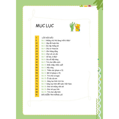 Sách Pomath - Toán Tư Duy Cho Trẻ 4-6 Tuổi (Tập 3)