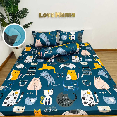 Ga chống thấm nệm 10phân, 20phân, 30phân LoveveMama vải Cotton mềm mại thoáng mát