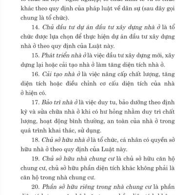 Luật Nhà ở