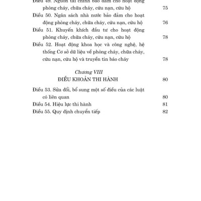 Luật Phòng cháy, chữa cháy và cứu nạn, cứu hộ năm 2024