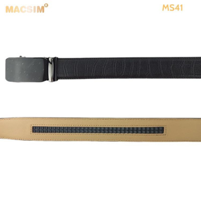 Thắt lưng nam da thật cao cấp nhãn hiệu Macsim MS41