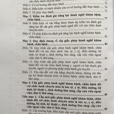 Luật Khám Bệnh, Chữa Bệnh Và Các Văn Bản Hướng Dẫn Thi Hành 