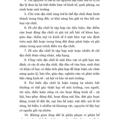 Luật địa chất và khoáng sản năm 2024 - bản in 2025