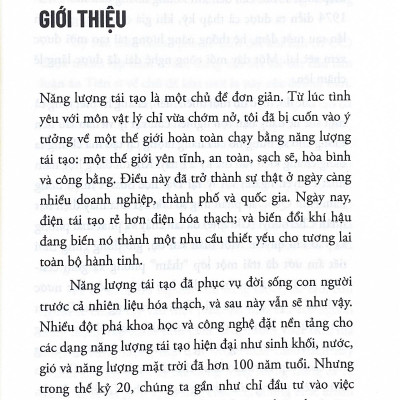 Einstein Bỏ Túi - 10 Bài Học Ngắn Về: Năng Lượng Tái Tạo