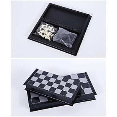 Bộ Bàn Cờ Vua Nhựa 25cm Trò Chơi Trí Tuệ Cho Bé