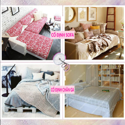 Đinh Cố Định Ga Giường Nút Ghim Xoắn Chống Trượt Thảm Nệm Đệm Ghế Sofa Hamart Tiện Lợi