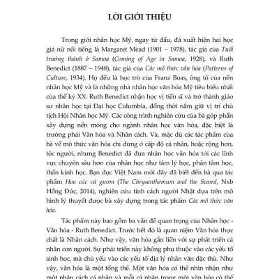 Các Mô Thức Văn Hóa