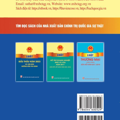 Luật doanh nghiệp năm 2020 (Sửa đổi, bổ sung năm 2022, 2024) bản in 2025