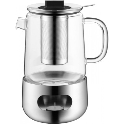 Ấm pha trà giữ ấm WMF Tea pot with strainer & rechaud SensiTea Hàng chính hãng