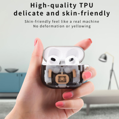 Bao Case Ốp X-ray Cho Airpods Pro 2 / Airpods 4 - Hàng Chính Hãng