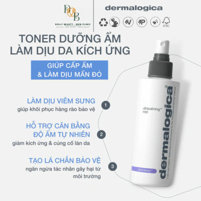 Dung dịch làm dịu ULTRACALMING MIST của Dermalogica