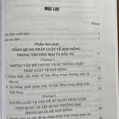 Pháp Luật Về Hợp Đồng Trong Thương Mại Đầu Tư – Những Vấn Đề Pháp Lý Cơ Bản 