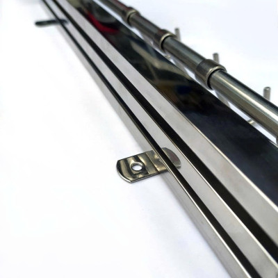 Vắt Dao Inox Cài Dao Treo Khăn Vật Dụng Nhà Bếp - Gắn tường đa năng dài 50cm