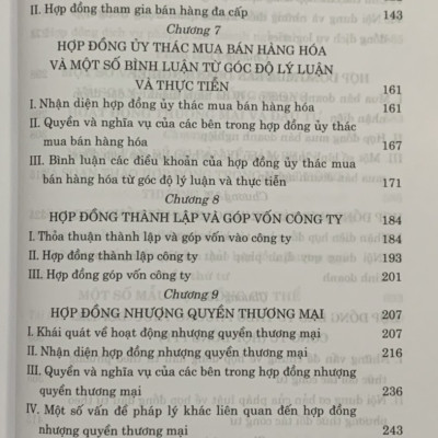 Pháp luật về hợp đồng trong thương mại và đầu tư