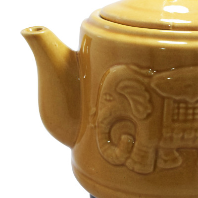 Ấm sắc thuốc Trường An TA36 Vàng - Hàng chính hãng - Gốm sứ cao cấp  - Điện gia dụng - Siêu thuốc