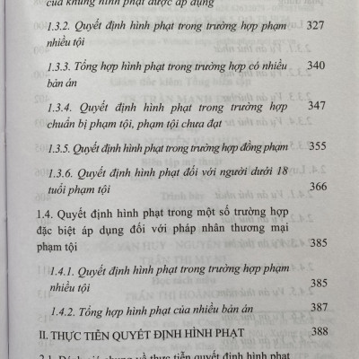 Định Tội Danh và Quyết Định Hình Phạt 