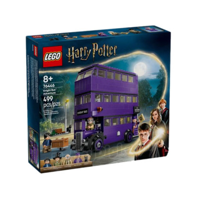 LEGO HARRY POTTER 76446 Đồ Chơi Lắp Ráp Cuộc Phiêu Lưu Xe Bus Hiệp Sĩ (499 chi tiết)