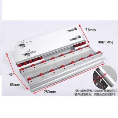 Gá líp cạnh gạch - chân đế cắt gạch tạo góc 45 độ