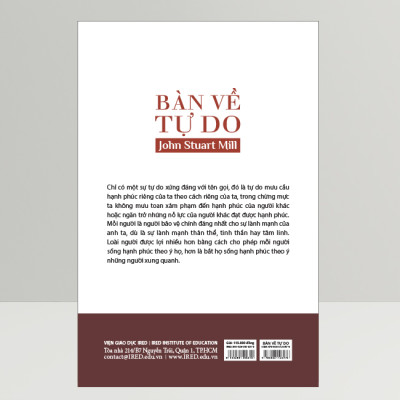 Bàn Về Tự Do (On Liberty) - John Stuart Mill - IRED Books