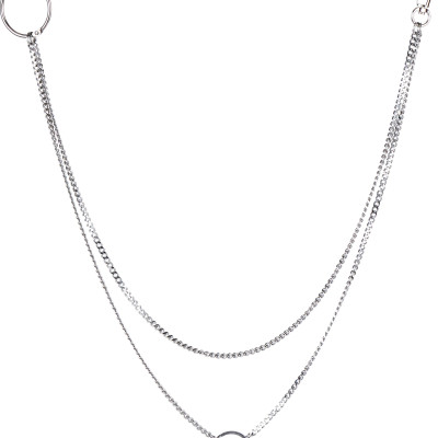 Xích đeo quần khoá tròn mix phong cách đường phố