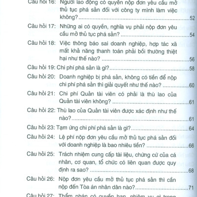 Hỏi Đáp Về Luật Phá Sản (Hiện Hành) Và Vụ Việc Thực Chiến - TS.LS. Huỳnh Đức Thái Lâm Hoàng