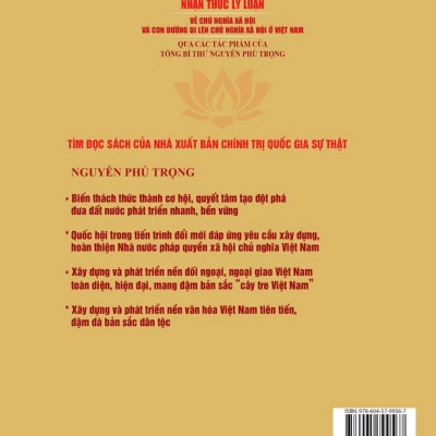 Nhận thức lý luận về chủ nghĩa xã hội và con đường đi lên chủ nghĩa xã hội ở Việt Nam - bản in 2024