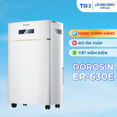 Máy hút ẩm gia dụng chính hãng Dorosin Airko 630E (80m2)/Công suất hút ẩm 30 lít /ngày/ Cảm ứng điện tử thông minh