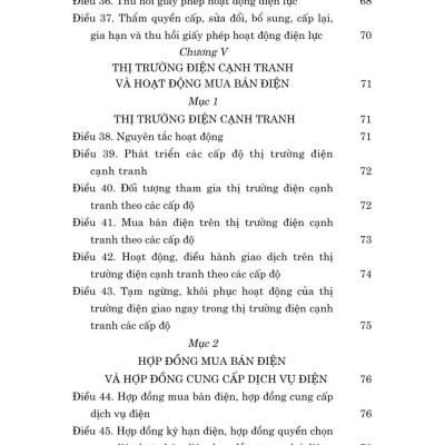 Luật điện lực năm 2024 - bản in 2025