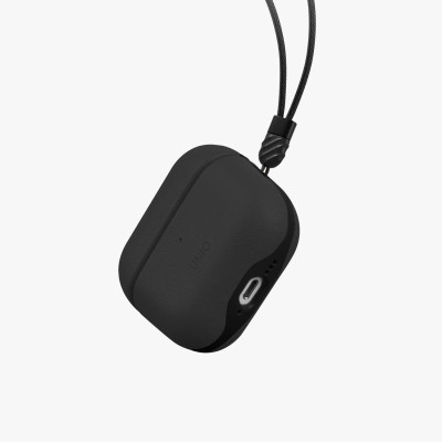 Bao Case Ốp Da Thật UNIQ Lyden Leather dành cho Airpods 4 - Hàng Chính Hãng