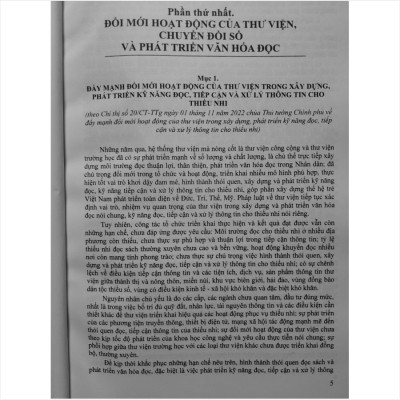 Sách Tài Liệu Công Tác Thư Viện - Tiêu Chuẩn Thư Viện Cơ Sở Giáo Dục Mầm Non Và Phổ Thông - Hướng Dẫn Hoạt Động Thư Viện Lưu Động, Luân Chuyển Tài Nguyên Thông Tin - V2173T