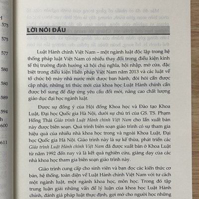 Giáo trình luật hành chính Việt Nam