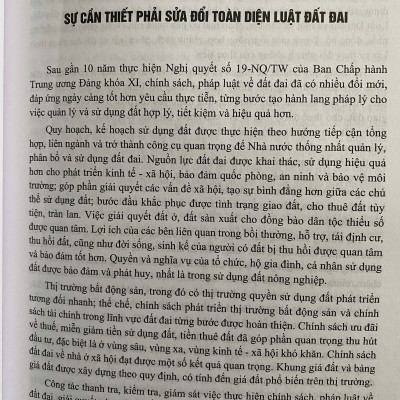 Luật Đất Đai Năm 2024 Và Án Lệ Giải Quyết Vụ Án, Vụ Việc Về Đất Đai Trong Thực Tiễn Xét Xử