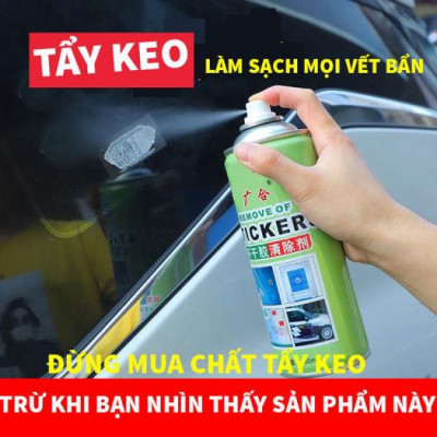 Chai vệ sinh 260ml sơn bám, băng keo trang trí nhà cửa, sticker trẻ con dán bừa bãi cho Gia đình