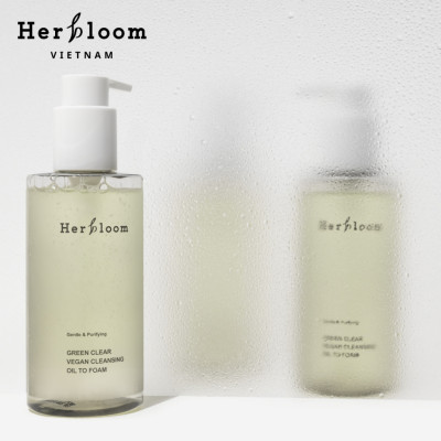 Bộ Đôi Làm Sạch & Cấp Ẩm Herbloom Dịu Nhẹ Cho Mọi Loại Da [Sữa Rửa Mặt 200ml + Toner 150ml]