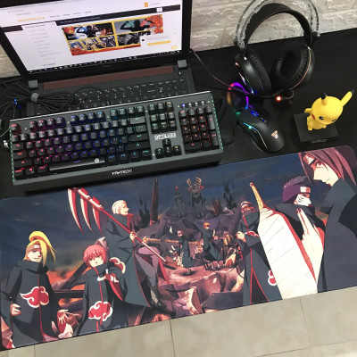 Miếng Lót Chuột, Bàn Di Chuột, mouse pad anime Naruto cỡ lớn  hàng chính hãng