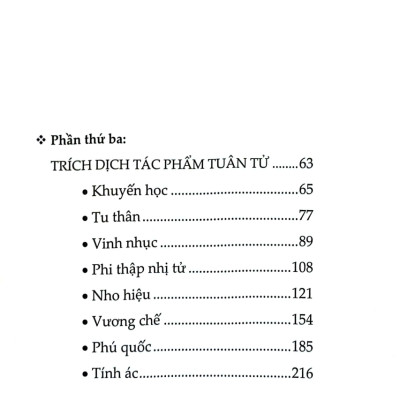 Combo Khổng Tử - Vạn Thế Sư Biểu + Tuân Tử - Trị Nước Và Răn Đời (SB) (Bộ 2 Cuốn)
