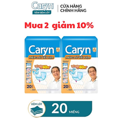 Miếng Lót Bổ Sung Caryn Dành Cho Người Lớn 20M (20 Miếng)