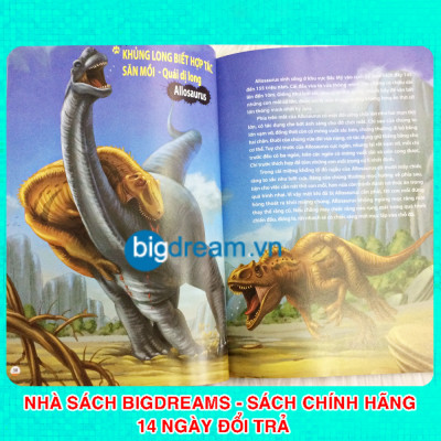 Khám Phá Thế Giới Động Vật Kì Thú - Thế giới của các loài đã tuyệt chủng - Kiến thức bách khoa cho trẻ