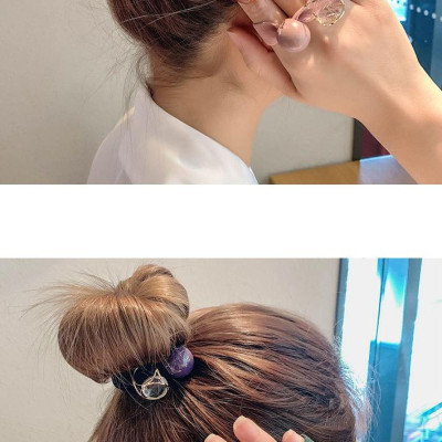 Dây buộc tóc bản to co giãn 4 chiều HD26