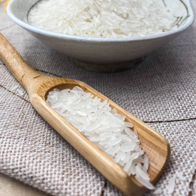 Gạo Hoa Lúa Trắng - Túi 2kg - Dẻo vừa, mềm cơm, thơm nhẹ