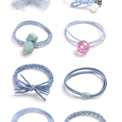 Sét 12 dây buộc tóc cao cấp xuất Hàn HD07