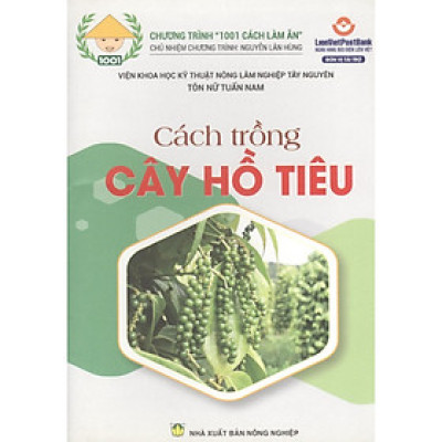 Sách - Cách Trồng Cây Hồ Tiêu - NXB Nông Nghiệp
